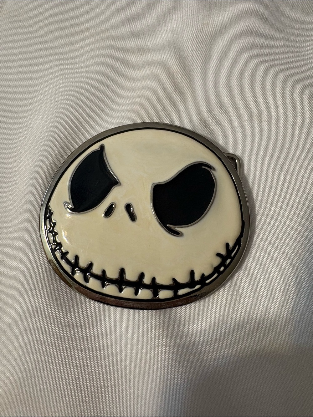 Disney The Nightmare Before Christmas Jack Skellington metal enamel belt buckle